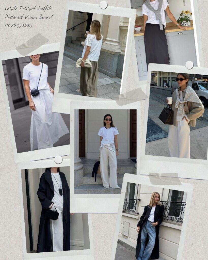 White T-Shirt Wardrobe Essentials