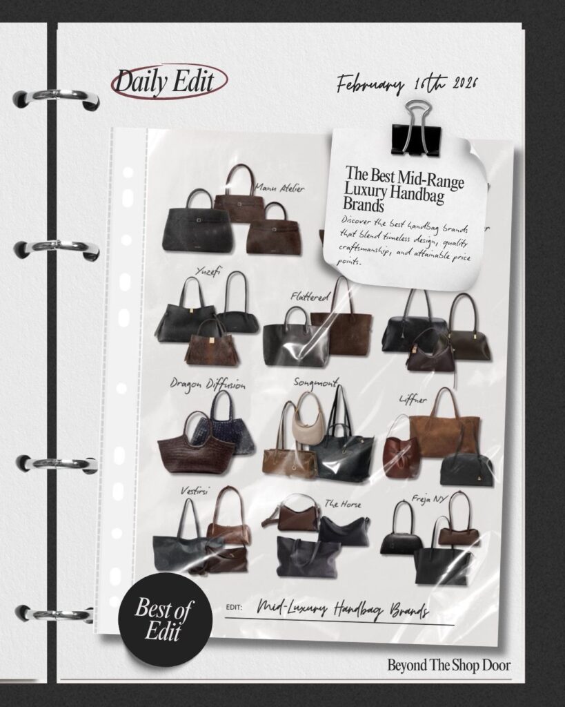 mid-luxury handbag brands