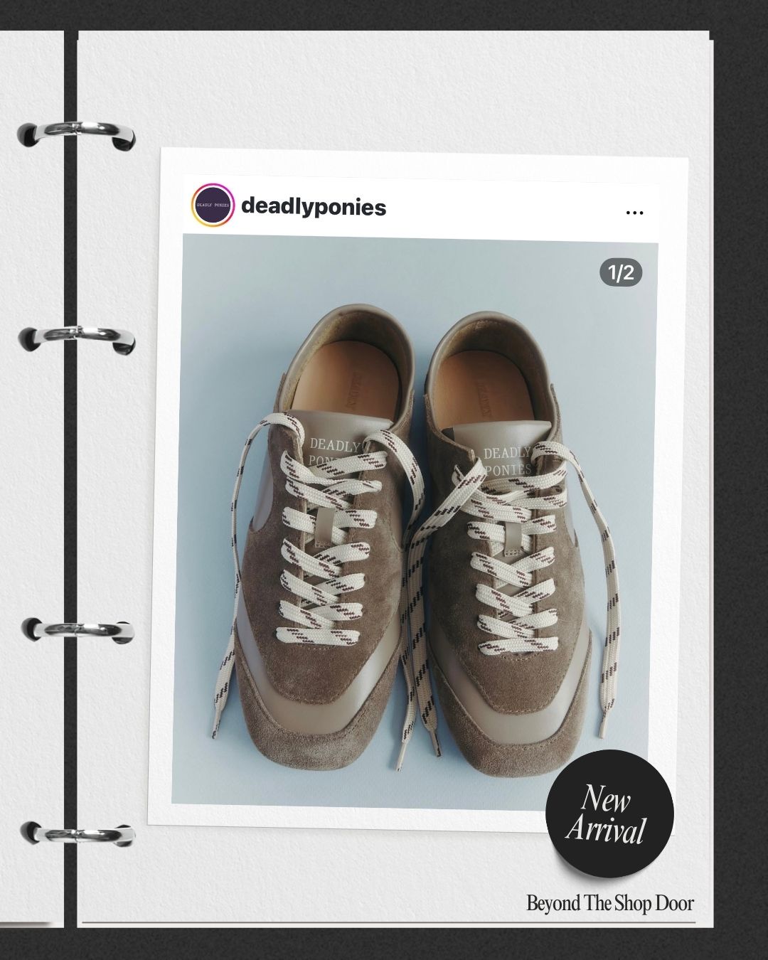 Neutral Low-Profile Slim Sneakers