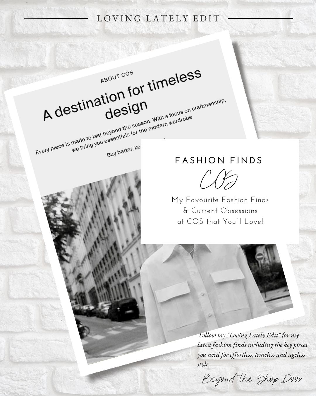 COS - Minimalist Brand and Store to Love 