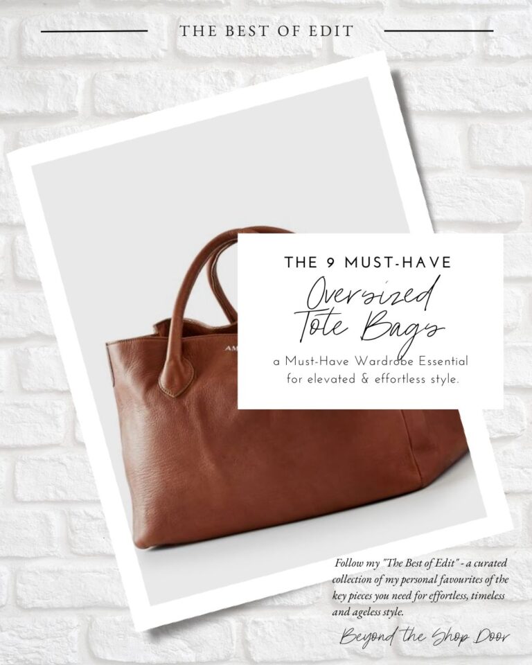 The Best Oversized Tote Bags