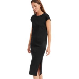 Everlane – The Luxe Cotton Side-Slit Tee Dress