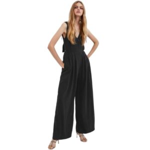 ZARA – Flowing Jumpsuit with Bow