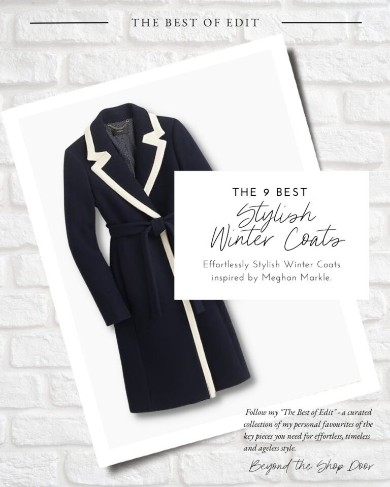 9 Stunning and Stylish Winter Coats Inspired by Meghan Markle