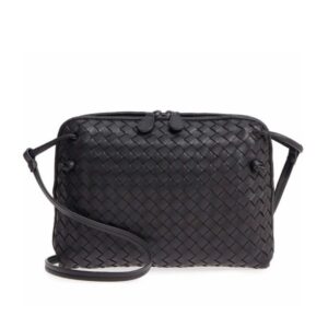 BOTTEGA VENETA – Nodini Woven Leather Crossbody Bag