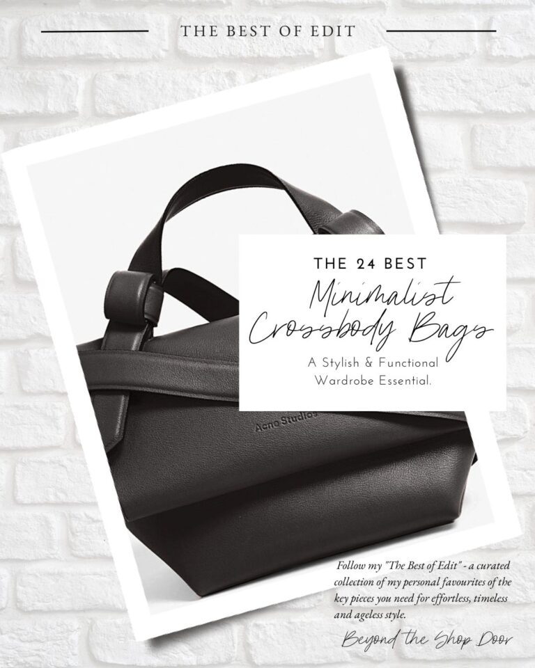 The 24 Best Minimalist Crossbody Bags - The Best Of Edit