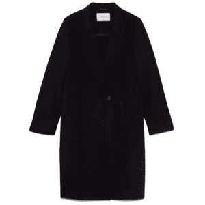 Babaton Stedman Wool Coat – Black