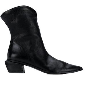 MARSÈLL pointed angled heel boots