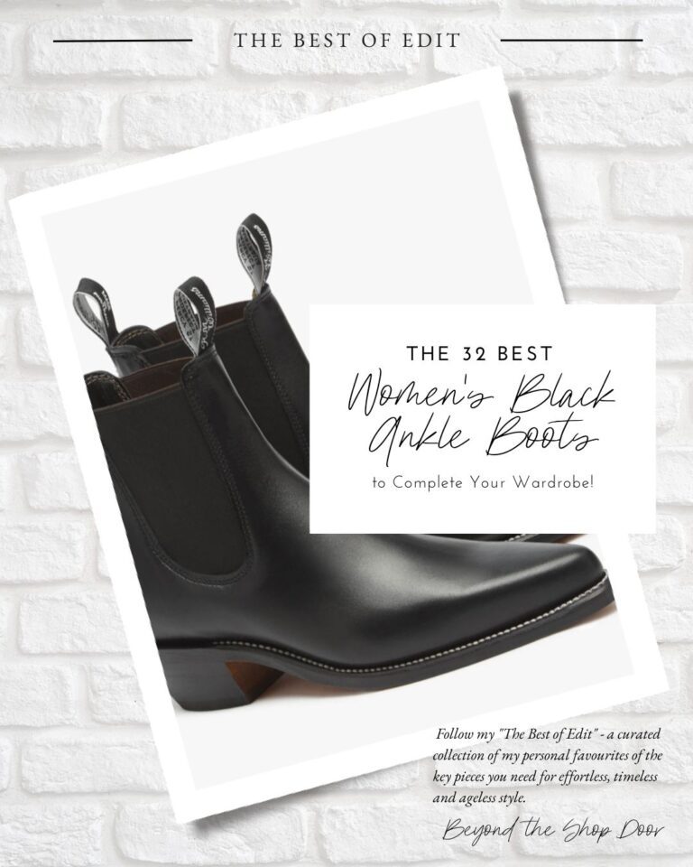 The Best Classic Black Ankle Boots