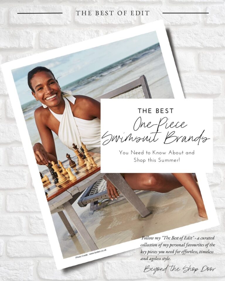 The Best One-Piece Swimsuit Brands To Shop This Summer