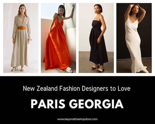 Ethical New Zealand Fashion Designers to Love - Paris Georgia
