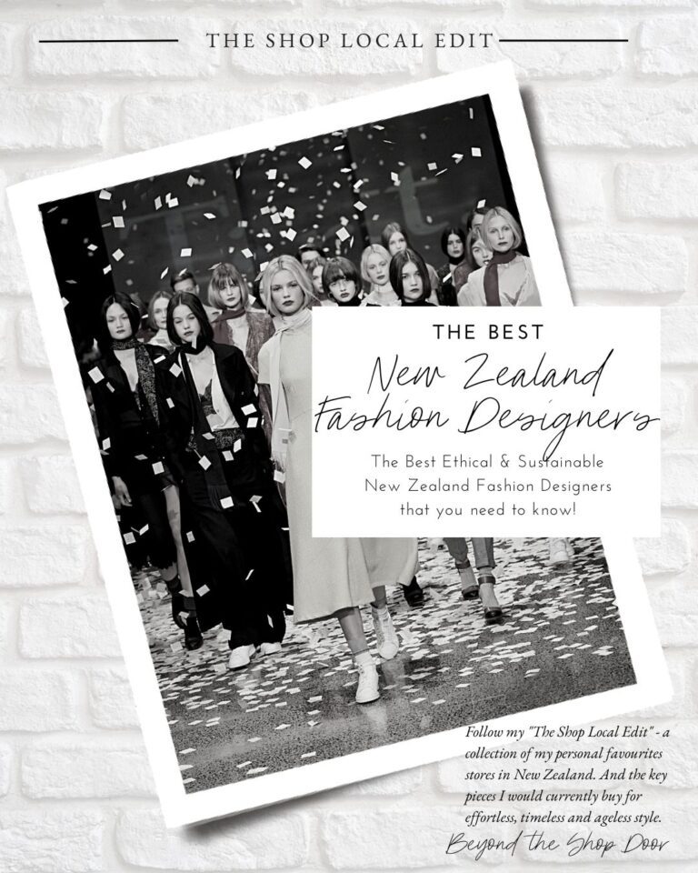 The Best Ethical & Sustainable​ New Zealand Fashion Designers - The Shop Local Edit