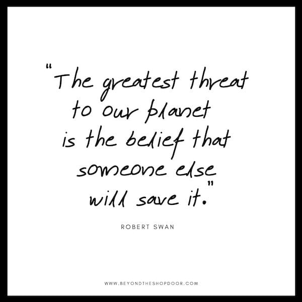 Quote on Ethical & Sustainable Fashion