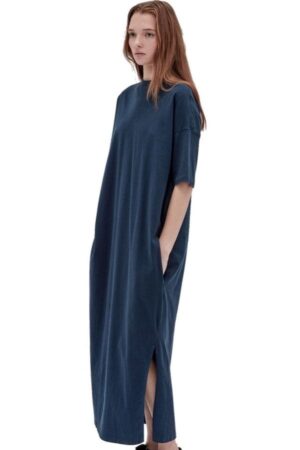 bassike – wide heritage short sleeve t.shirt dress