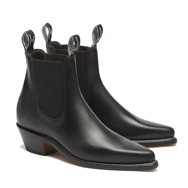 R M Williams Millicent Black Ankle Boot