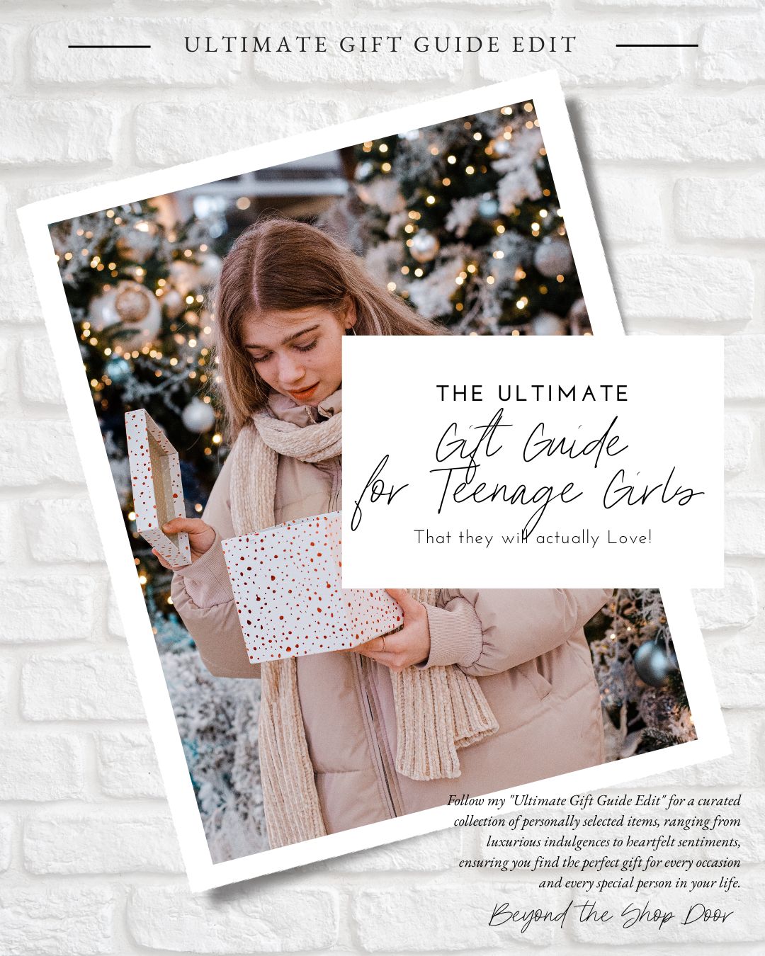 Ultimate Gift Guide for Teenage Girls in 2019 - Beyond The Shop Door