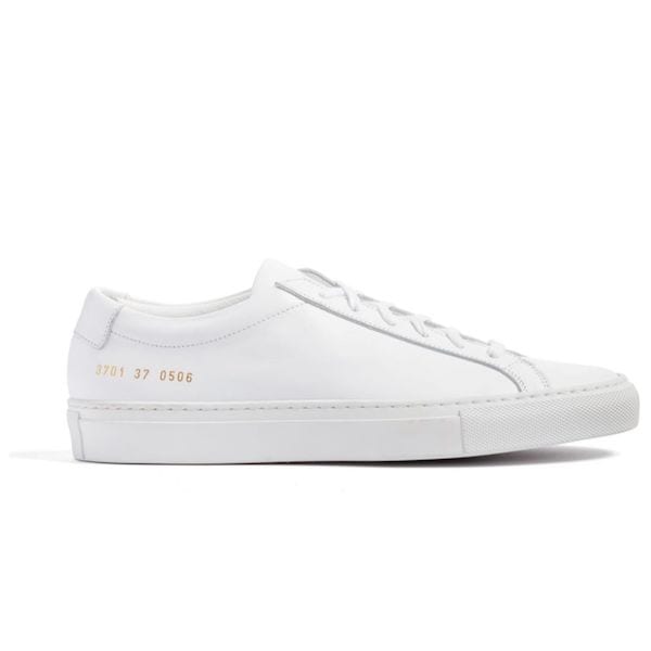 Minimalist White Sneakers - Common Projects Original Achilles