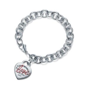 Tiffany & Co – Love Heart Tag Bracelet