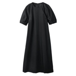 COS – DRESS WITH PUFF SLEEVES