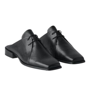 COS – LEATHER LACE-UP MULES