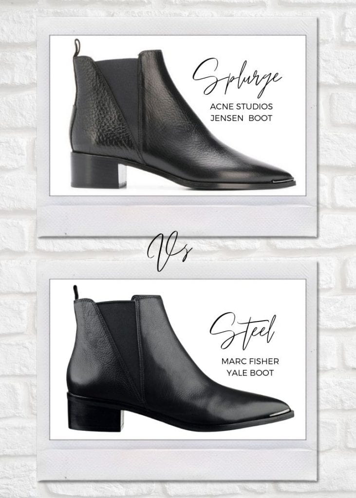 ACNE STUDIOS JENSEN vs MARK FISHER YALE