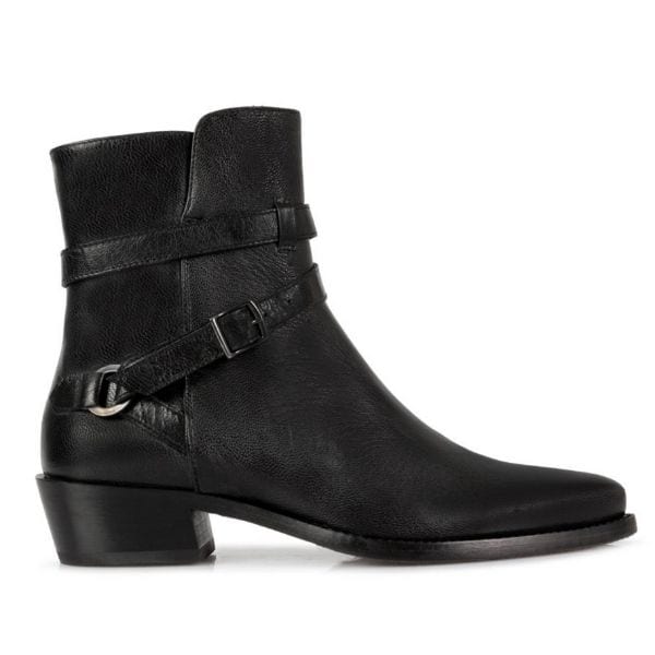 BEAU COOPS Paco Nero Black Ankle Boot