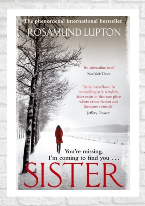 Best Books to Read - SISTER by Rosamund Lupton
