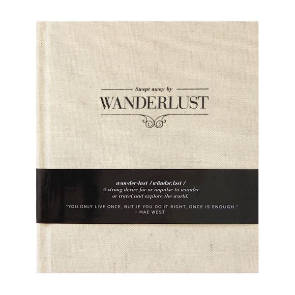 Perfect Unique & Luxury Milestone Gift Ideas - Travel Journal