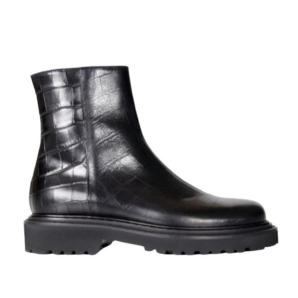 VIC MATIE - Black Chunky Sole Ankle Boot