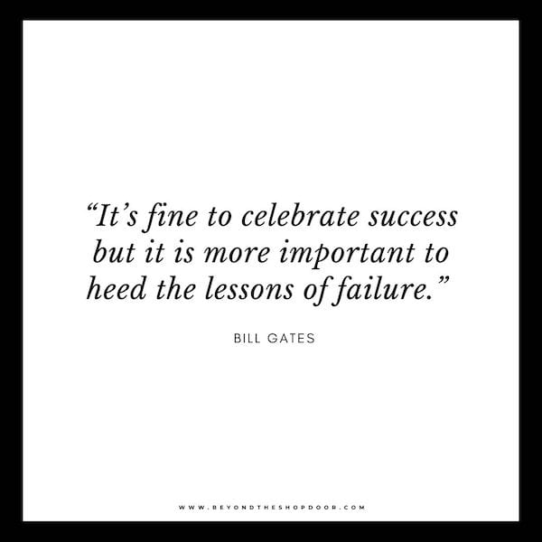 35 Inspirational Quotes About Learning From Failure - Bill Gates