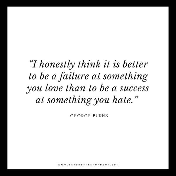 35 Inspirational Quotes About Learning From Failure - George Burns