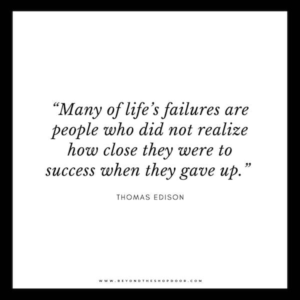 35 Inspirational Quotes About Learning From Failure- Thomas Edison
