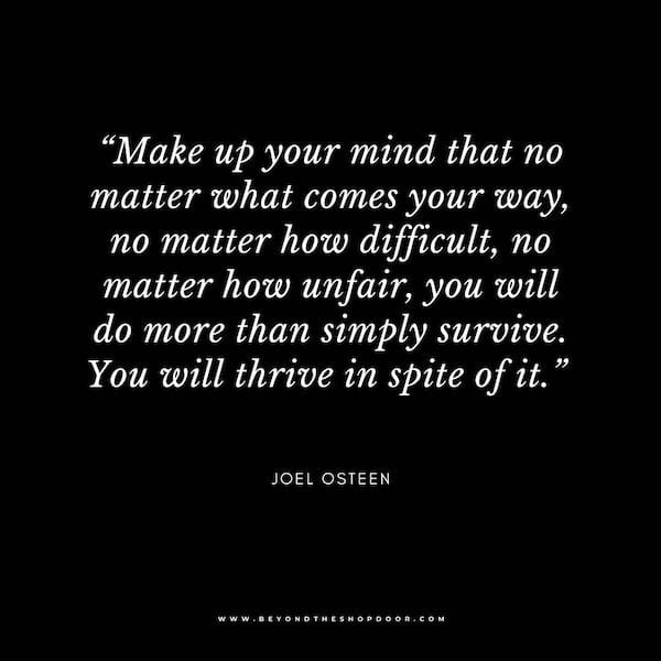Inspirational Quotes on Strength in Hard Times - Joel Osteen