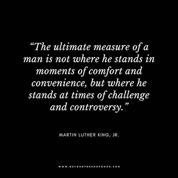 Inspirational Quotes on Strength in Hard Times - Martin Luther King Jr