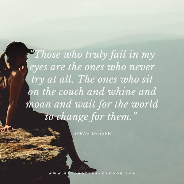 35 Inspirational Quotes About Learning From Failure - Sarah dresses