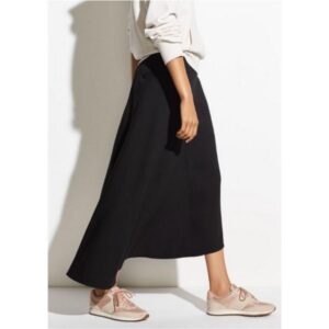 VINCE ASYMMETRIC SEAM SKIRT