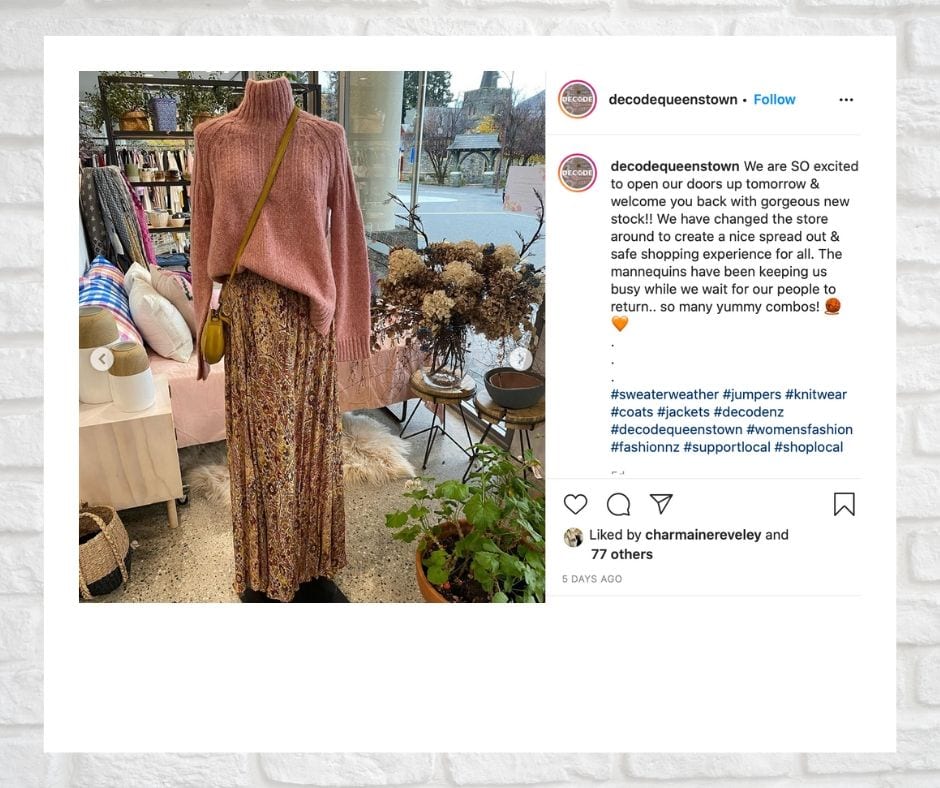 Shop Local Queenstown - Decode