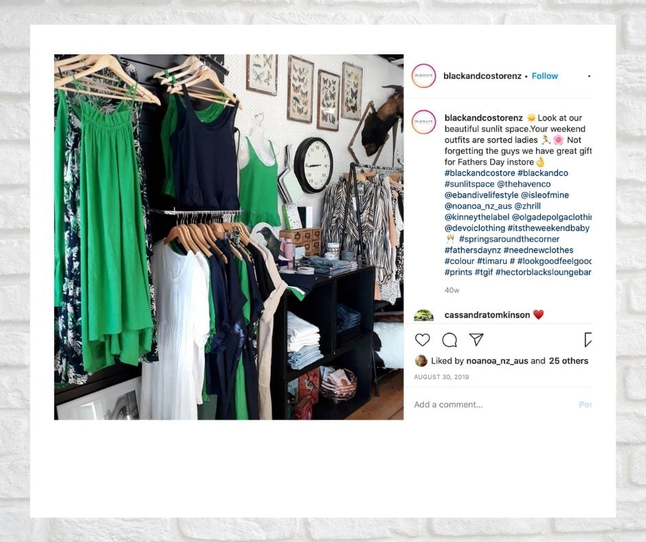 Shop Local Favourite Shops Timaru | Black & Co 