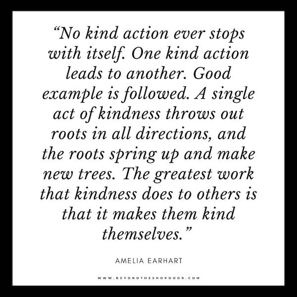 Inspirational Quotes on Kindness-Amelia Earhart