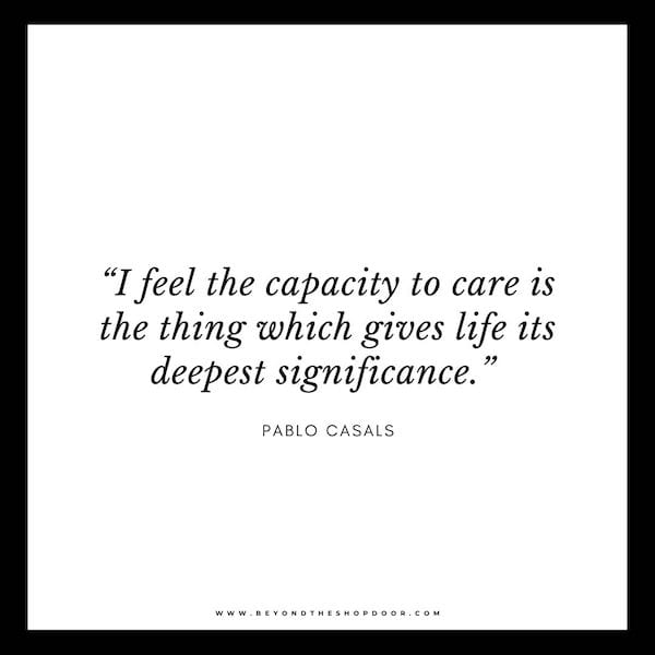 Inspirational Quotes on Kindness - Pablo Casals