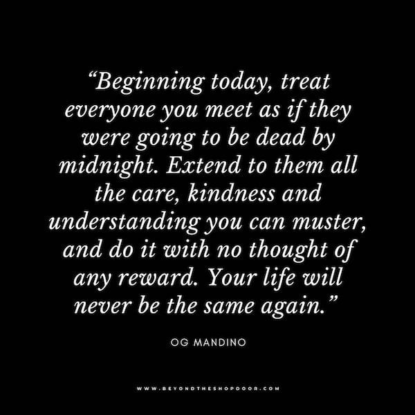 Inspirational Quotes on Kindness - Og Mandino