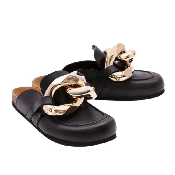 Backless Mule Loafers - JW Anderson Chain Loafer