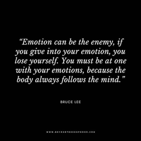 Powerful Quotes Emotional Intelligence - Bruce Lee