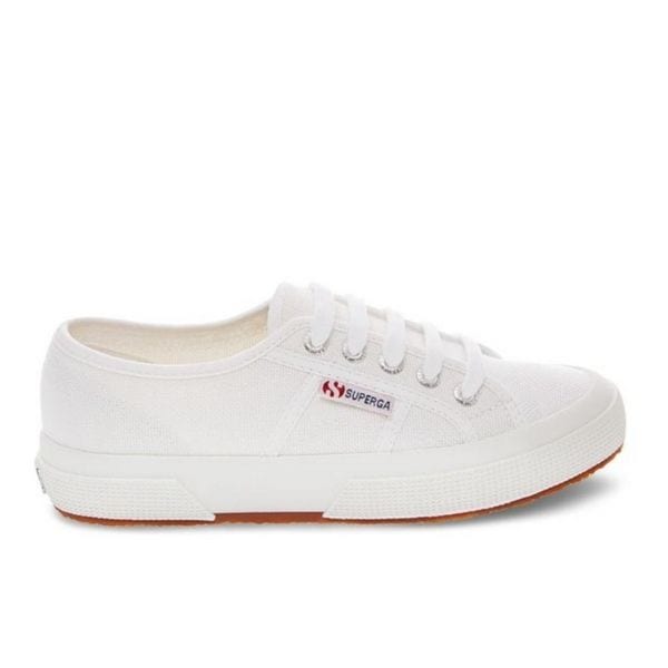 The Best Minimalist Women's White Sneakers - Superga 2750 Cotu