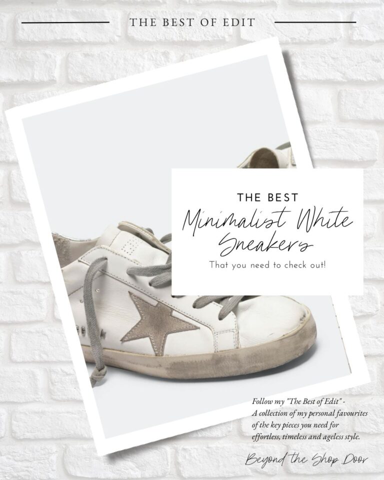 The Best Minimalist White Sneakers - The Best of Edit