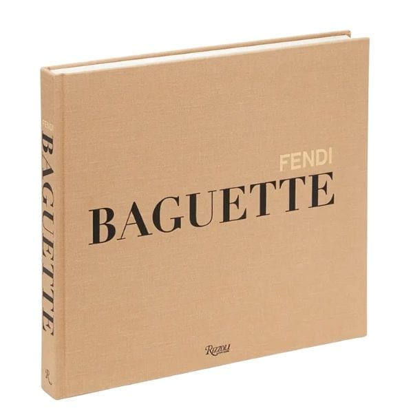 Neutral Coffee Table books Fendi Baguette