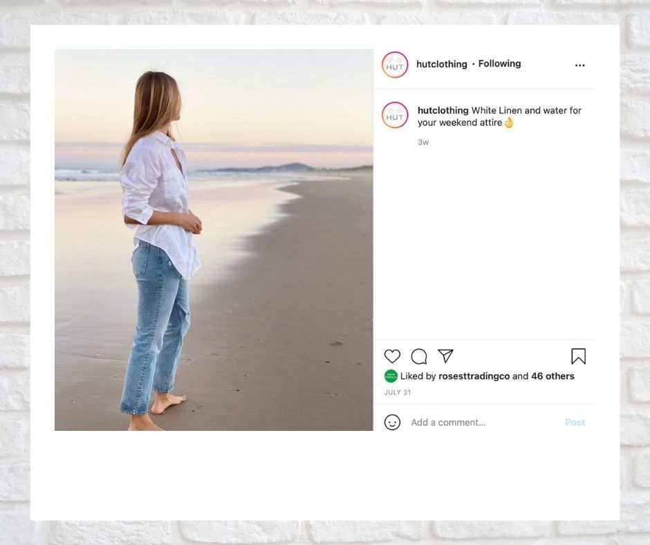 Boyfriend Linen Shirt Outfit of the Day.