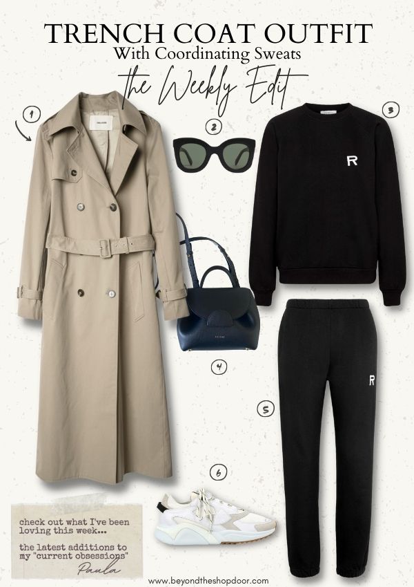 Trench Outfit Coordinating Sweats- Matching Sweatsuits