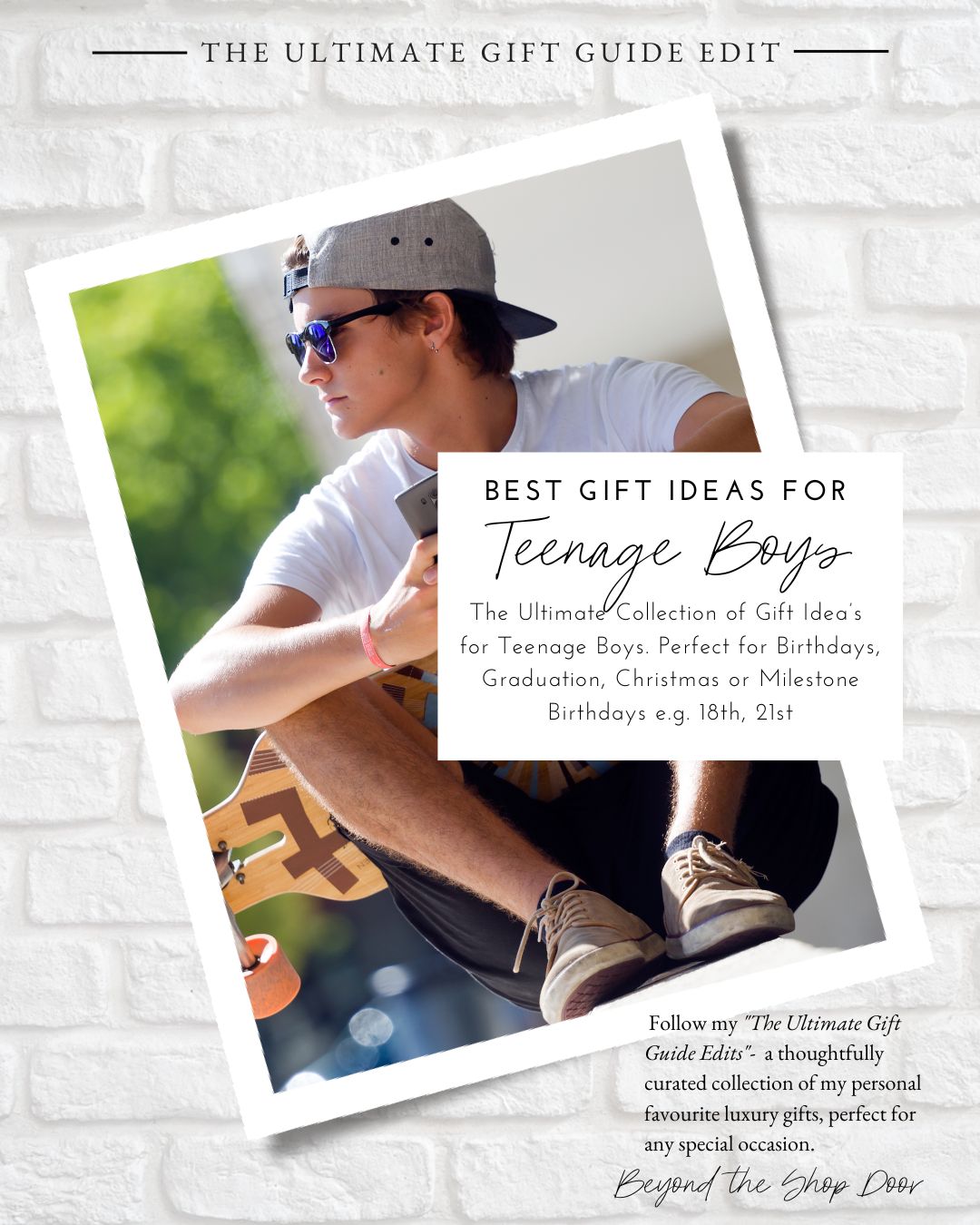 The Ultimate Gift Guide for Teenage Boys