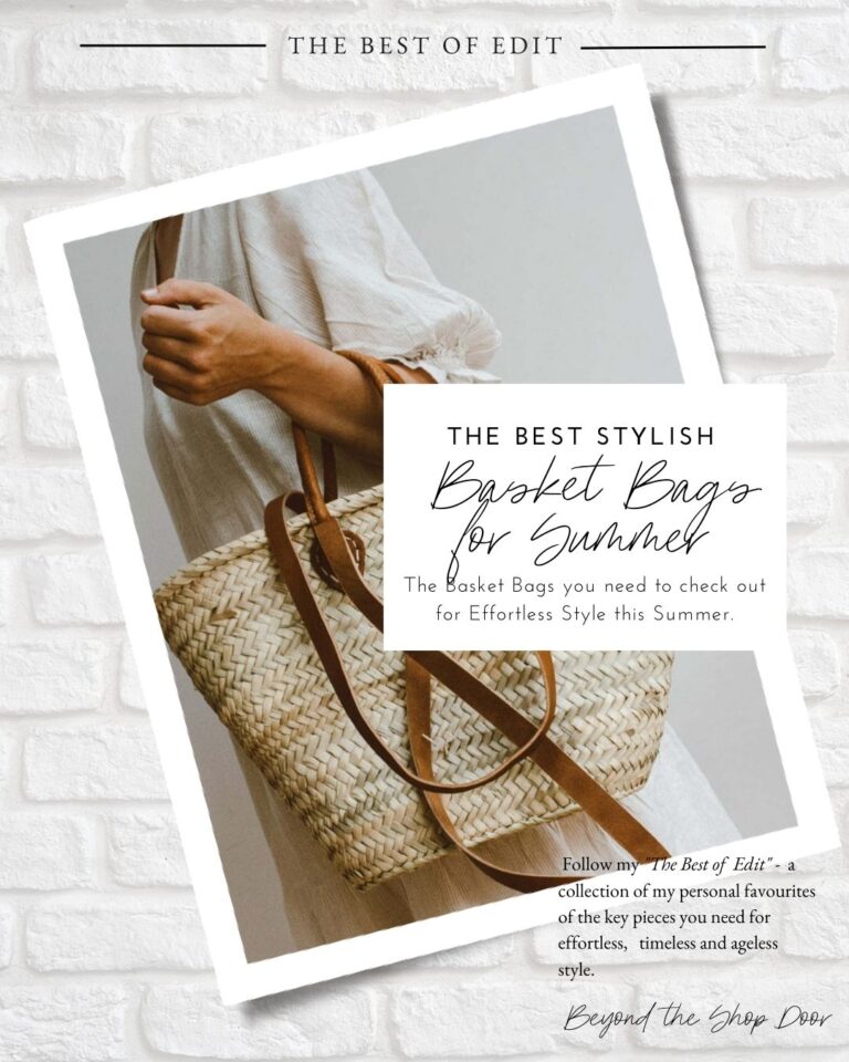 Best Stylish Basket Bag for Summer for Effortless Style
